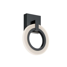 AFX Lighting, Inc. HLOS0811LAJUDBK - Halo 11'' LED Sconce,120-277V,18W,5 CCT,BK