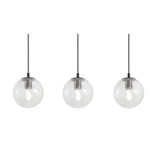 AFX Lighting, Inc. PLAP07MBBKLNR3 - Palla 3 Light Linear Pendant,60W,BK