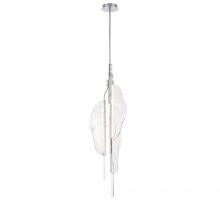 Lib & Co. US 12115-017 - Savona, 3 Light LED Chandelier, Clear