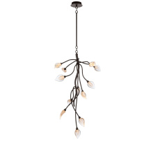 Lib & Co. US 12307-043 - Modena,12 Light LED Grand Chandelier Black With Gold Accent