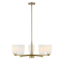 Savoy House 1-1246-5-127 - Baldwin 5-Light Chandelier in Noble Brass