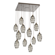 Hammerton CHB0035-12-FB-OS-C01-E2 - Ellisse Square 12pc Multi-Pendant