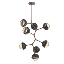 Hammerton CHB0093-VB-BB-A-001-L1-BM - Cabochon Chandelier Large Pendant Burnished Bronze