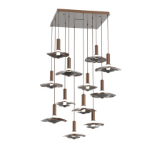 Hammerton CHB0099-12-BB-00-C01-L3-BI - Cumulus Square 12pc Multi-Pendant