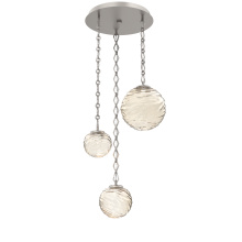 Hammerton CNB0092-03-BS-A-CH1-L1 - Gaia Round 3pc Multi-Pendant with Chain