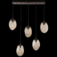 Hammerton PLB0067-05-MB-FA-C01-L1 - Meteo Linear 5pc Multi-Pendant (LED)