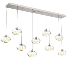 Hammerton PLB0036-09-BS-OA-C01-E2 - Coppa Linear 9pc Multi-Pendant