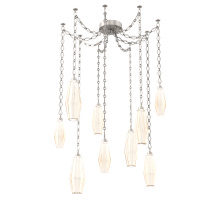 Hammerton SNB0049-09-BS-RA-CH1-L1 - Aalto Multi Light Pendant Multi Port Canopy Beige Silver