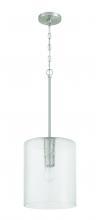 Craftmade 60292-BNK - Lyndsey 1 Light Pendant in Brushed Polished Nickel