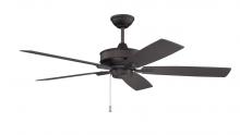Craftmade OPT52FB5 - 52" Ceiling Fan with Blades and Light Kit