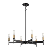 DVI DVP27327MF+EB - CAMBRAI 24" 6 LT CHANDELIER