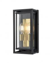 DVI DVP32371BR+BK-SDY - BLACKSTONE 2 LT OD SCONCE