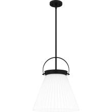 Quoizel QP6181MBK - Thibault 1-Light Matte Black Pendant Light