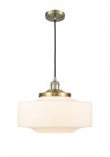 Innovations Lighting 201C-AB-G691-16 - Bridgeton - 1 Light - 16 inch - Antique Brass - Cord hung - Mini Pendant