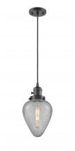 Innovations Lighting 201CSW-OB-G165-LED - Geneseo - 1 Light - 7 inch - Oil Rubbed Bronze - Cord hung - Mini Pendant