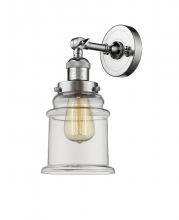Innovations Lighting 203-PC-G182 - Canton - 1 Light - 7 inch - Polished Chrome - Adjustable Sconce