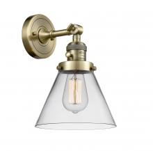 Innovations Lighting 203SW-AB-G42 - Cone - 1 Light - 8 inch - Antique Brass - Adjustable Sconce