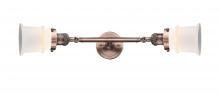 Innovations Lighting 208L-AC-G181S - Canton - 2 Light - 6 inch - Antique Copper - Adjustable Bath Vanity Light