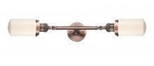 Innovations Lighting 208L-AC-G311 - Dover - 2 Light - 5 inch - Antique Copper - Adjustable Bath Vanity Light