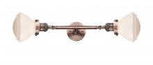 Innovations Lighting 208L-AC-G321 - Olean - 2 Light - 7 inch - Antique Copper - Adjustable Bath Vanity Light