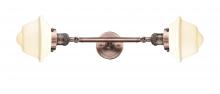 Innovations Lighting 208L-AC-G531 - Oxford - 2 Light - 8 inch - Antique Copper - Adjustable Bath Vanity Light