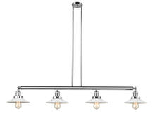 Innovations Lighting 214-PC-G1 - Halophane - 4 Light - 53 inch - Polished Chrome - Stem Hung - Adjustable Island Light