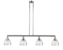 Innovations Lighting 214-PC-G172 - Fulton - 4 Light - 51 inch - Polished Chrome - Stem Hung - Adjustable Island Light