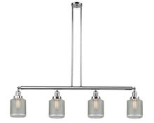 Innovations Lighting 214-PC-G262 - Stanton - 4 Light - 51 inch - Polished Chrome - Stem Hung - Adjustable Island Light