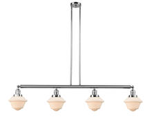 Innovations Lighting 214-PC-G531 - Oxford - 4 Light - 52 inch - Polished Chrome - Stem Hung - Adjustable Island Light