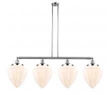 Innovations Lighting 214-PC-G661-12 - Bullet - 4 Light - 50 inch - Polished Chrome - Stem Hung - Adjustable Island Light