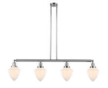 Innovations Lighting 214-PC-G661-7 - Bullet - 4 Light - 50 inch - Polished Chrome - Stem Hung - Adjustable Island Light