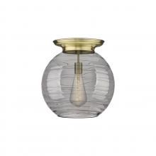 Innovations Lighting 221-1F-AB-G1213-16SM - Athens Deco Swirl - 1 Light - 16 inch - Antique Brass - Flush Mount