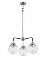 Innovations Lighting 284-3CH-BPN-G202 - Baldwin 3 Light 20 inch Chandelier