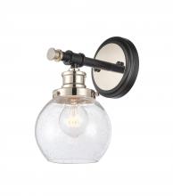 Innovations Lighting 340-1W-BPN-G3404-6-LED - Saybrook - 1 Light - 6 inch - Black Polished Nickel - Sconce