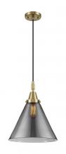 Innovations Lighting 447-1P-AB-G43-L - Cone - 1 Light - 12 inch - Antique Brass - Mini Pendant