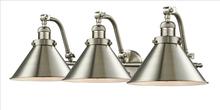 Innovations Lighting 515-3W-SN-M10 - 3 Light Briarcliff 28 inch Bathroom Fixture