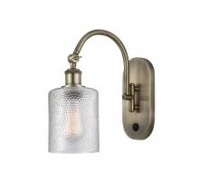 Innovations Lighting 518-1W-AB-G112 - Cobbleskill - 1 Light - 5 inch - Antique Brass - Adjustable Swing Arm