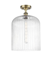 Innovations Lighting 616-1F-AB-G559-12CL - Bridal Veil - 1 Light - 5 inch - Antique Brass - Semi-Flush Mount