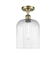 Innovations Lighting 616-1F-AB-G559-8CL - Bridal Veil - 1 Light - 5 inch - Antique Brass - Semi-Flush Mount