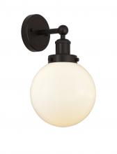 Innovations Lighting 616-1W-OB-G201-8 - Beacon - 1 Light - 8 inch - Oil Rubbed Bronze - Sconce