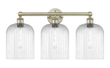 Innovations Lighting 616-3W-AB-G559-8CL - Bridal Veil - 3 Light - 23 inch - Antique Brass - Bath Vanity Light
