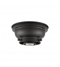 Innovations Lighting 623-1F-BK - Franklin Restoration - 1 Light - 6 inch - Matte Black - Flush Mount