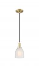 Innovations Lighting 716-1P-AB-G441 - Brookfield - 1 Light - 6 inch - Antique Brass - Cord hung - Mini Pendant