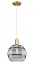 Innovations Lighting 716-1P-SG-G556-10SM - Rochester - 1 Light - 10 inch - Satin Gold - Cord hung - Mini Pendant