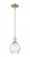 Innovations Lighting 716-1S-AB-G362 - Waverly - 1 Light - 6 inch - Antique Brass - Stem hung - Mini Pendant