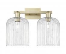 Innovations Lighting 716-2W-AB-G559-8CL - Bridal Veil - 2 Light - 19 inch - Antique Brass - Bath Vanity Light