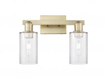 Innovations Lighting 716-2W-AB-G802 - Clymer - 2 Light - 15 inch - Antique Brass - Bath Vanity Light