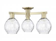 Innovations Lighting 716-3F-AB-G362 - Waverly - 3 Light - 24 inch - Antique Brass - Semi-Flush Mount