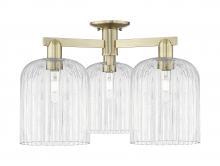 Innovations Lighting 716-3F-AB-G559-8CL - Bridal Veil - 3 Light - 26 inch - Antique Brass - Semi-Flush Mount