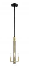 Innovations Lighting 716-3S-BAB - Arcadia - 3 Light - 7 inch - Black Antique Brass - Mini Pendant